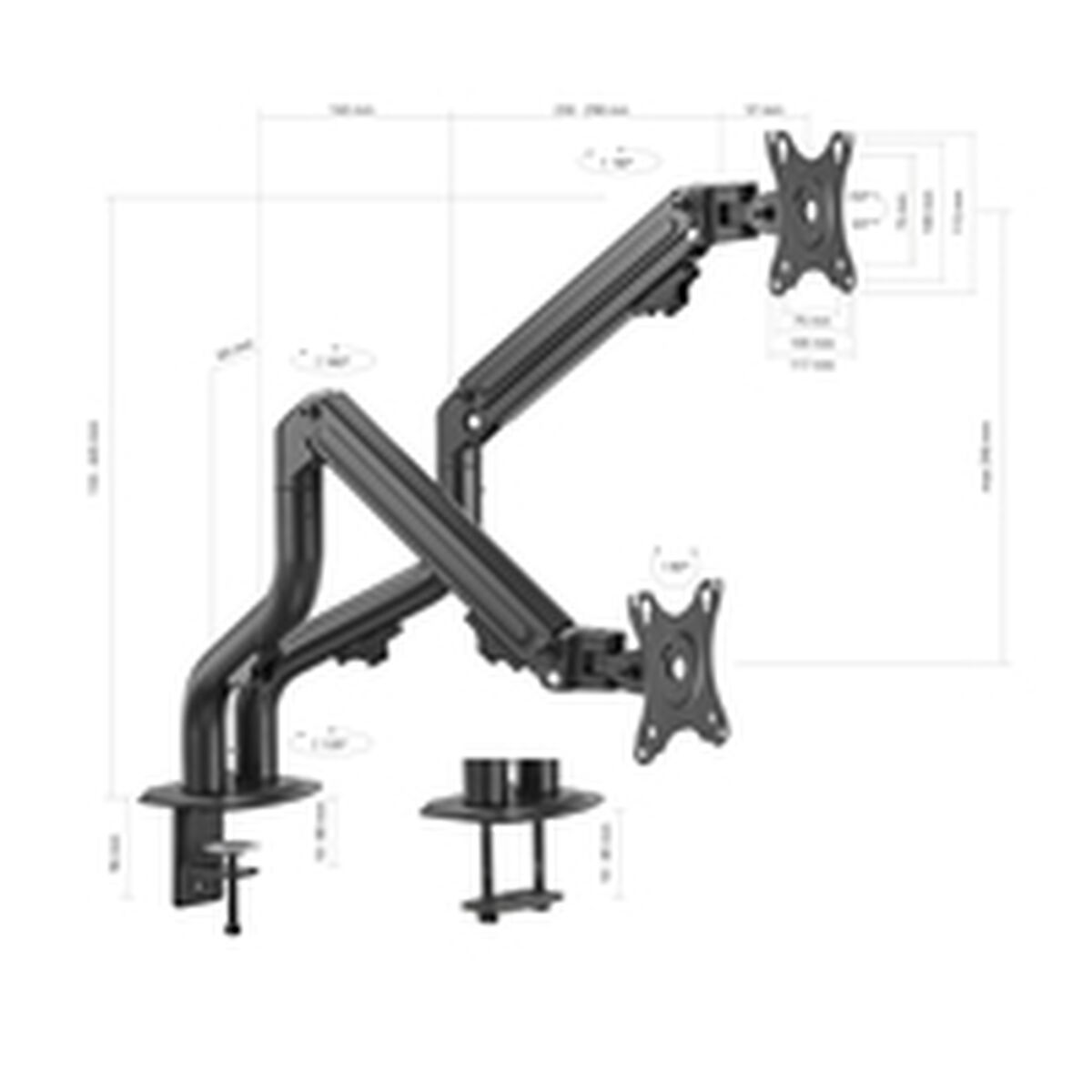 TV-fäste Aisens DT32TSR-141 17" 32" 16 Kg 17-32" - 3