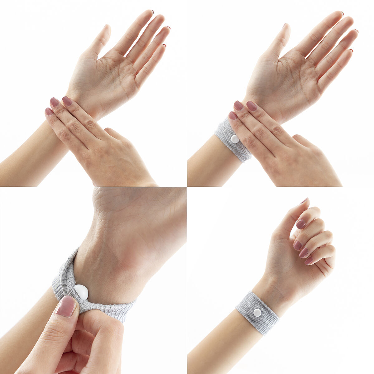 Armband mot illamående med Nei-Kuan tryckpunkt Nona InnovaGoods (2 St) - 21