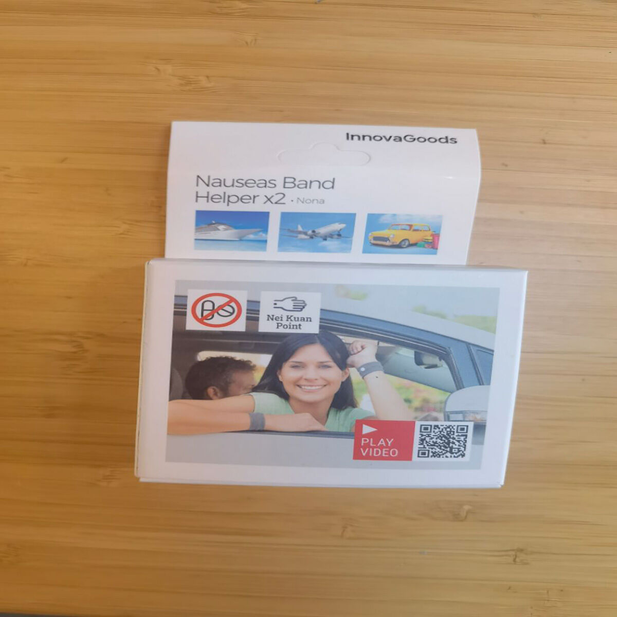 Armband mot illamående med Nei-Kuan tryckpunkt Nona InnovaGoods (2 St) - 31