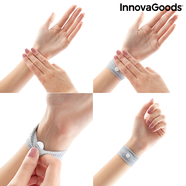 Armband mot illamående med Nei-Kuan tryckpunkt Nona InnovaGoods (2 St) - 5