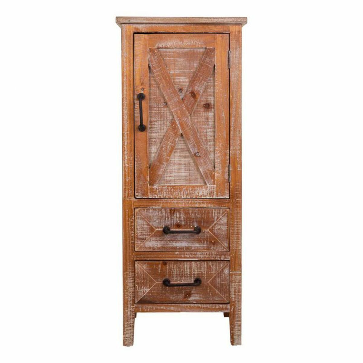 Skåp Alexandra House Living furuträ Trä MDF 31 x 97 x 38 cm - 2