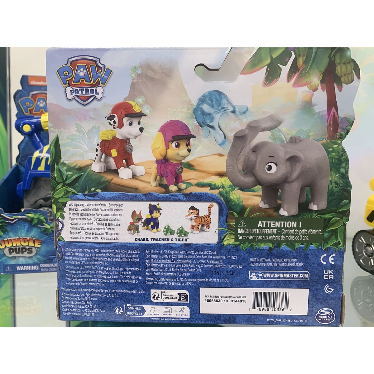 Biluppsättning The Paw Patrol Jungle Pups - Marshall & Skye - 4