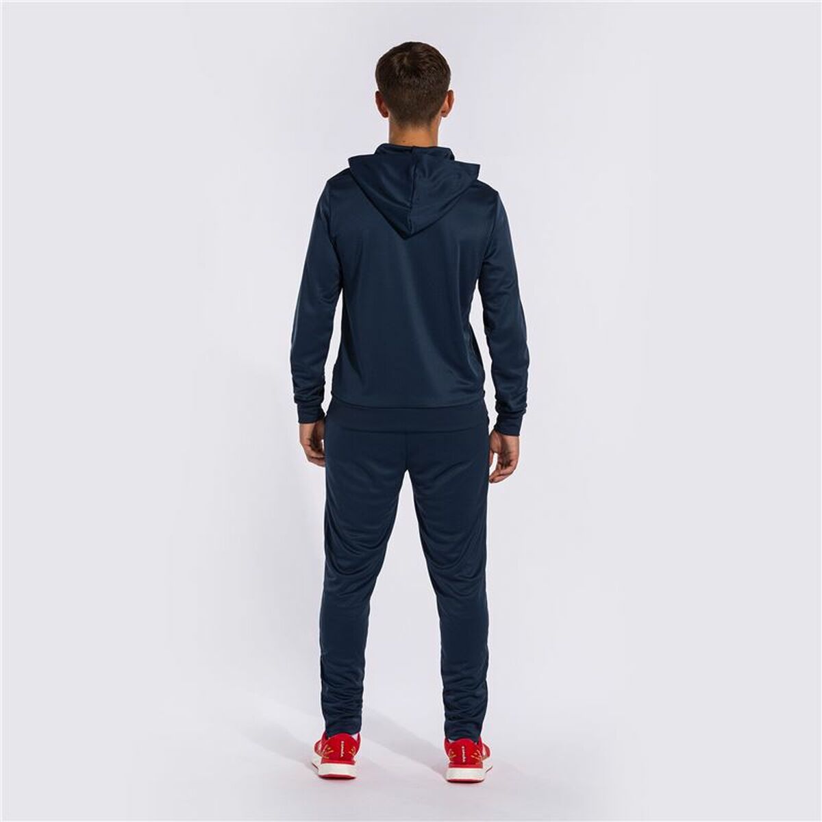 Träningsoverall, Vuxen Joma Sport PhoenIX II Röd Marinblå Barn Män 2 Delar - 4
