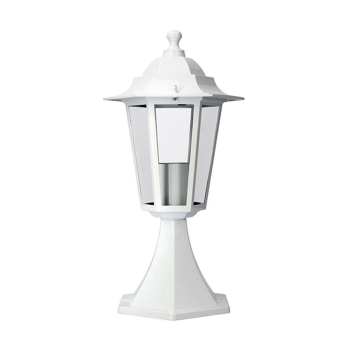 Lykta EDM 73404 Zurich Vit 60 W E27 16 x 40 cm Aluminium - 2