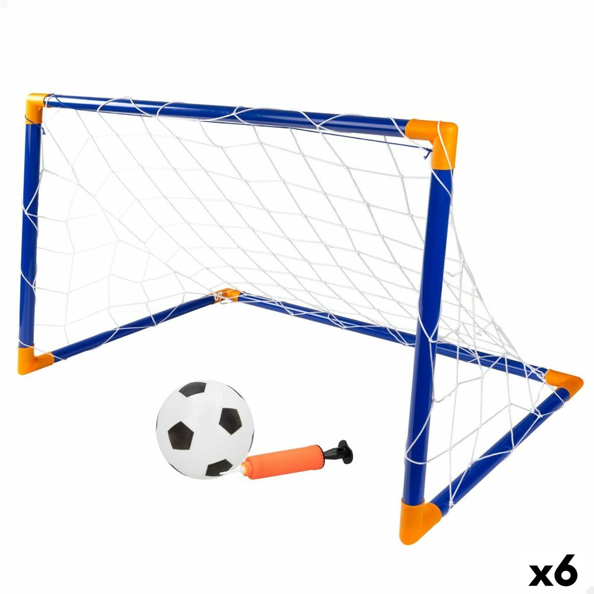 Fotbollsmål Colorbaby 92 x 63 x 55 cm (6 antal) - 5