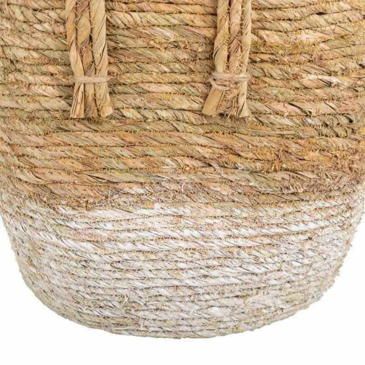 Bärgningsvagn Alexandra House Living Naturliga fibrer Gräs 37 x 60 x 27 cm - 4
