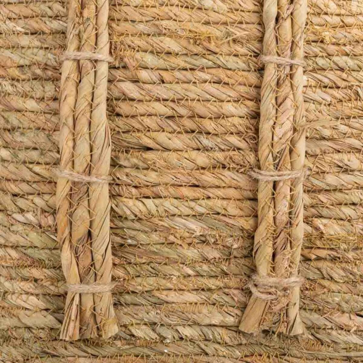 Bärgningsvagn Alexandra House Living Naturliga fibrer Gräs 37 x 60 x 27 cm - 3