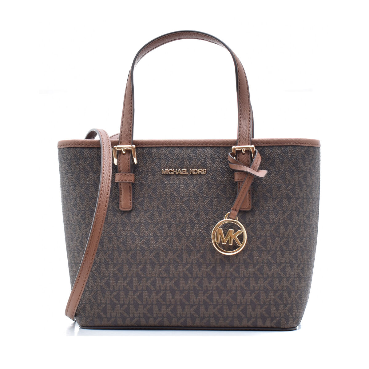 Damväska Michael Kors 35T9GTVT0B-BROWN Brun 22 x 18 x 10 cm