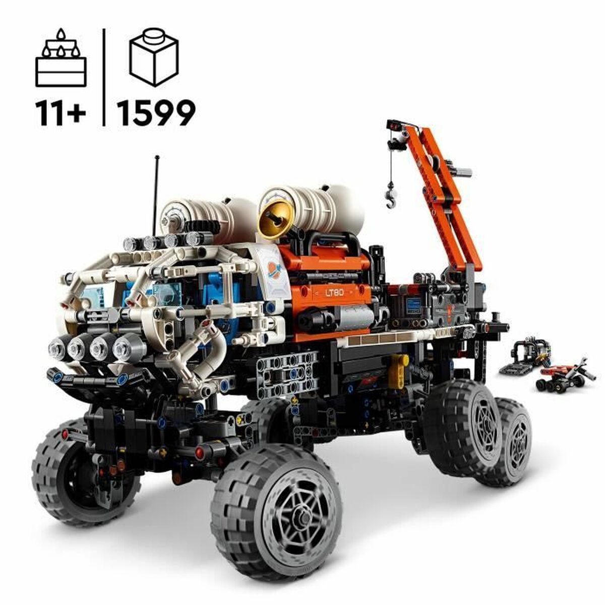 Byggsats Lego Technic 42180 Mars Manned Exploration Rover Multicolour 1599 Delar - 2