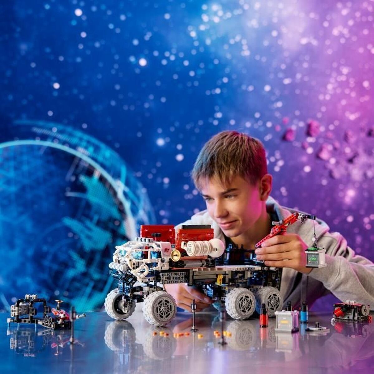 Byggsats Lego Technic 42180 Mars Manned Exploration Rover Multicolour 1599 Delar - 5