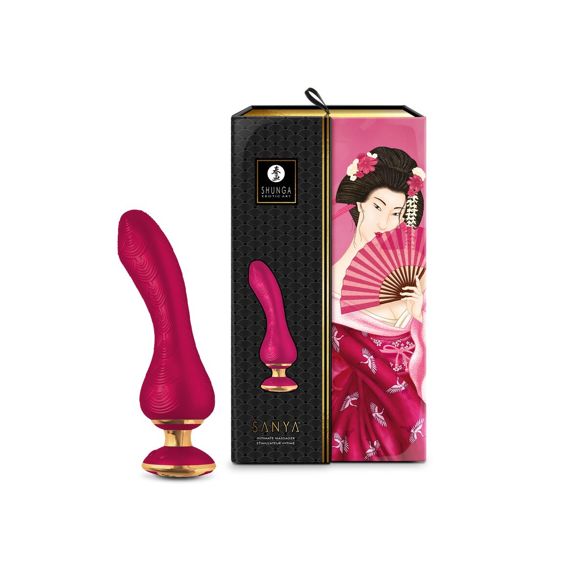 Massagemedel Shunga Sanya Röd Fuchsia - 6