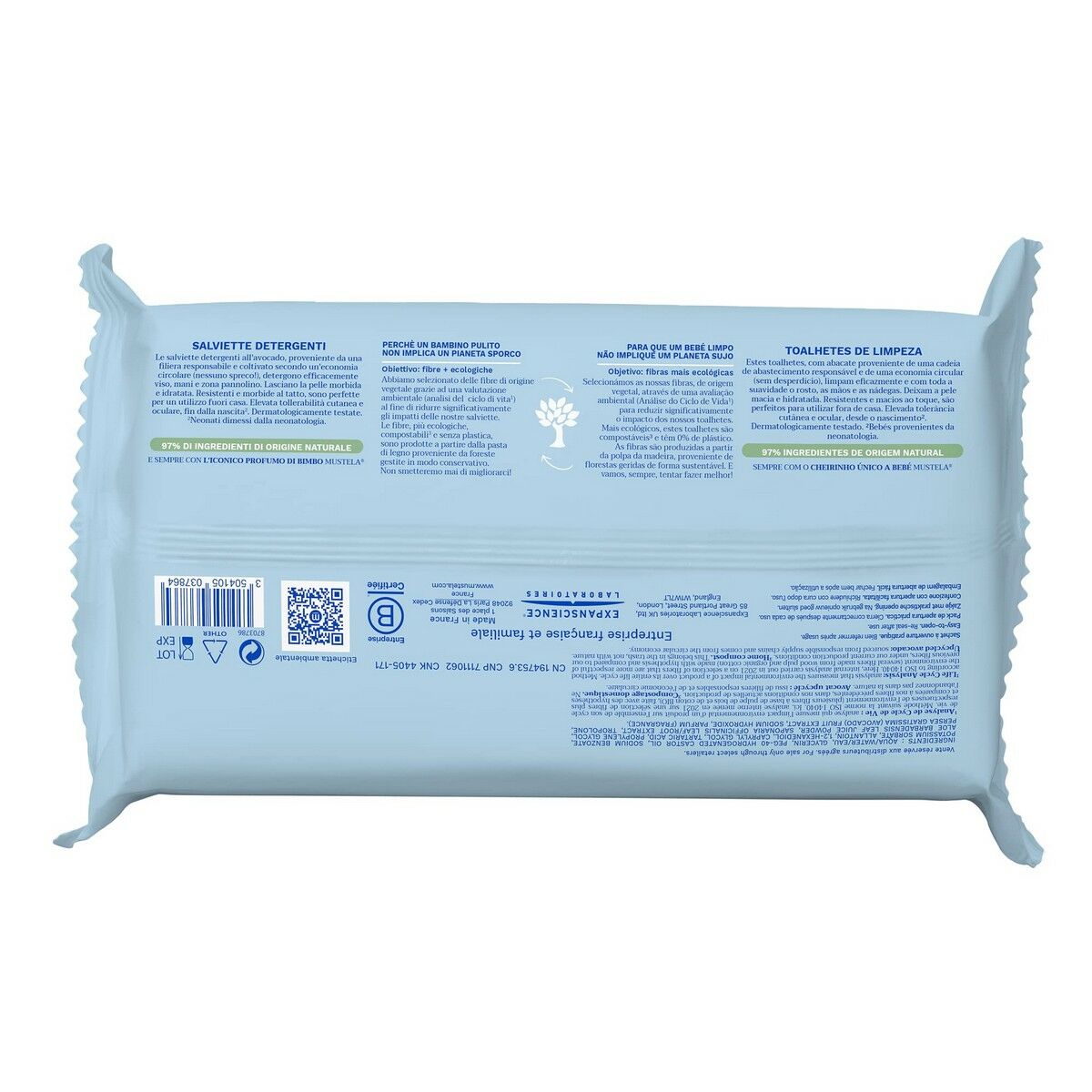 Våtservetter Mustela 60 antal - 5