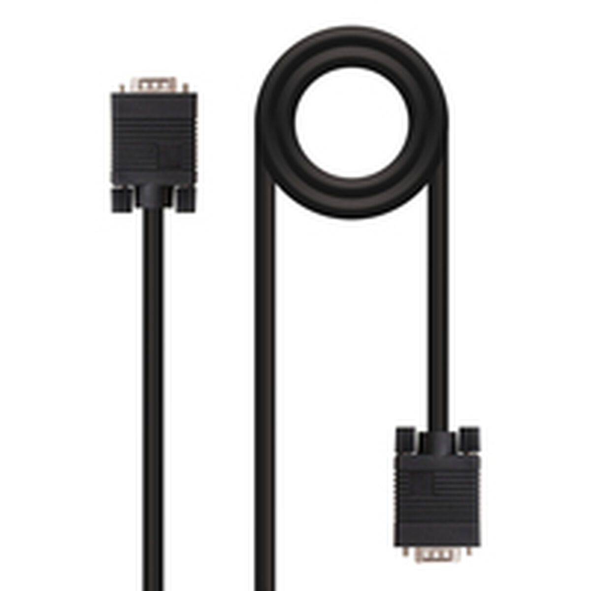 SVGA Kabel NANOCABLE 10.15.1305 Svart 5 m - 4