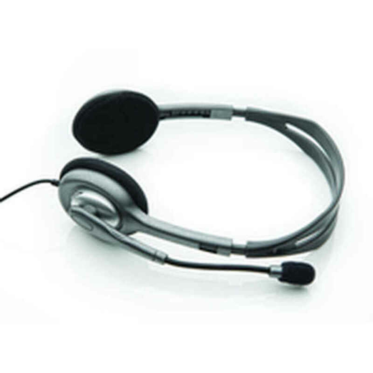 Hörlurar med Mikrofon Logitech LGT-H110 Grå - 2