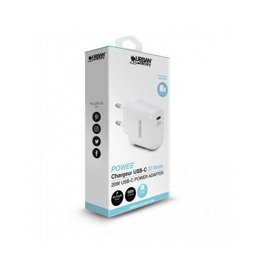 Väggladdare Urban Factory WCD90UF - 2