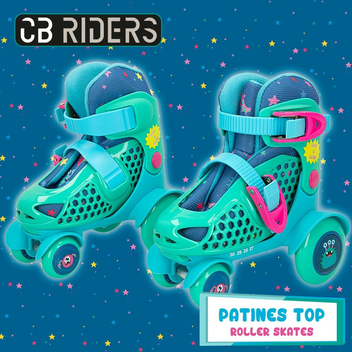 Rullskridskor Colorbaby Monster 27-30 (4 antal) - 6