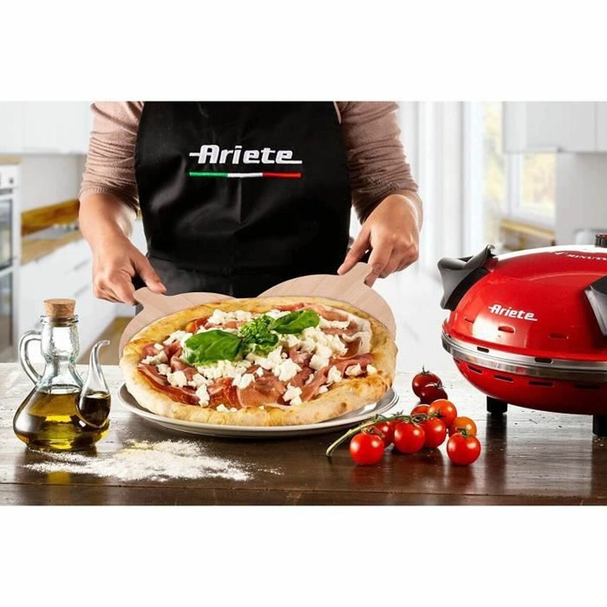 Pizzamaskin Ariete Pizza oven Da Gennaro 1200 W - 2