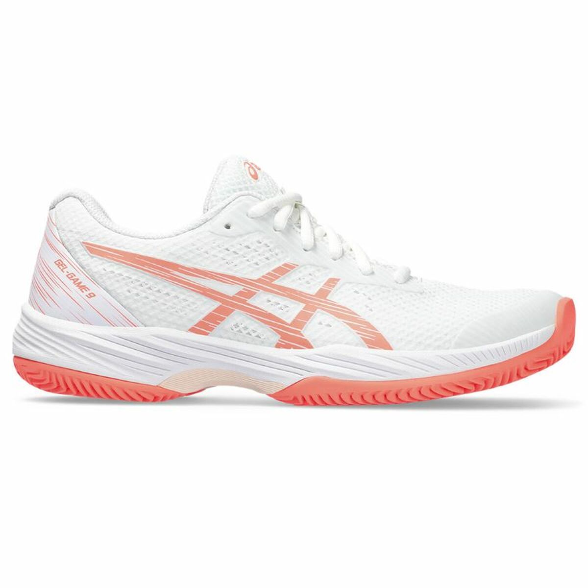 Tennisskor för damer Asics Gel-Resolution 9 Clay/Oc Vit