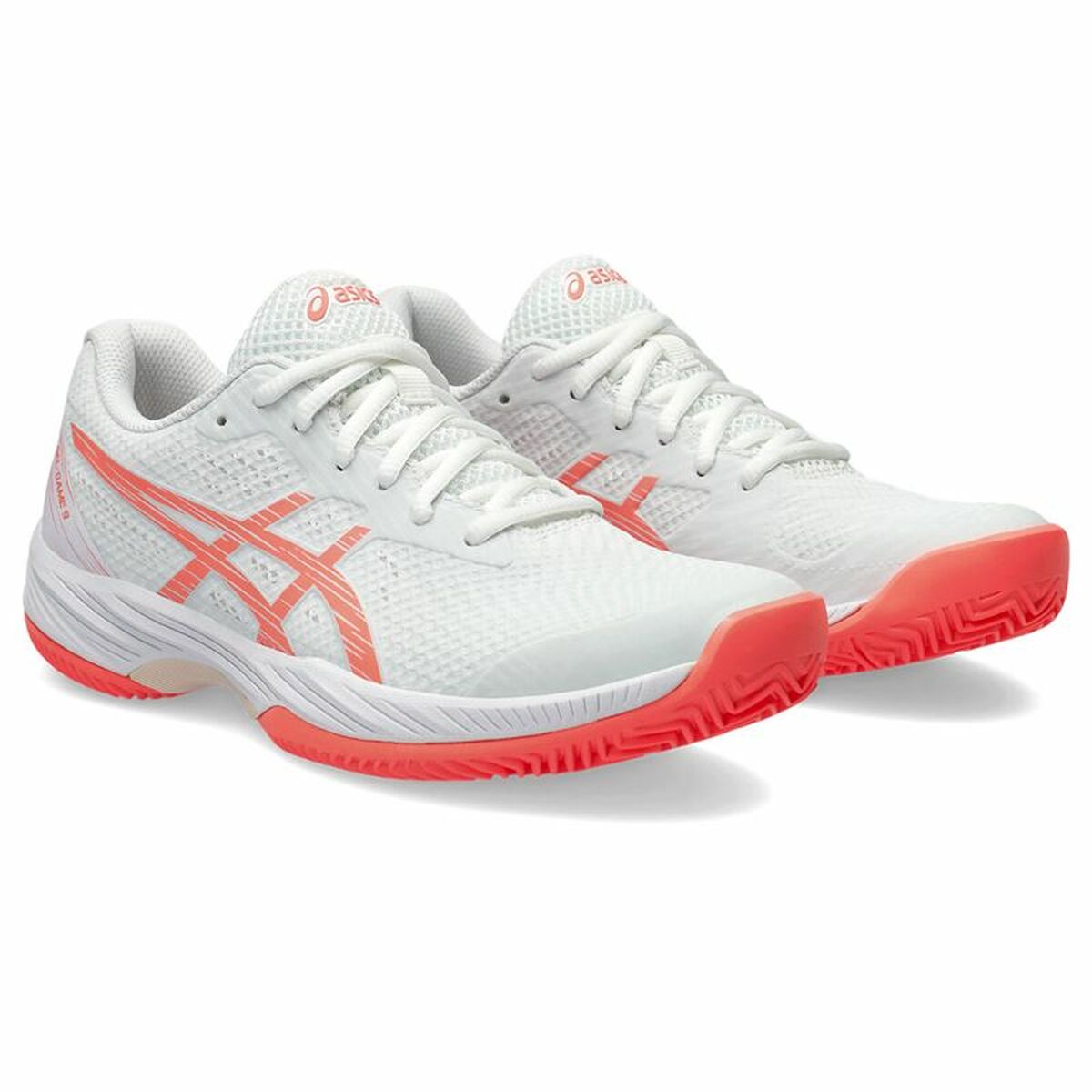 Tennisskor för damer Asics Gel-Resolution 9 Clay/Oc Vit - 5