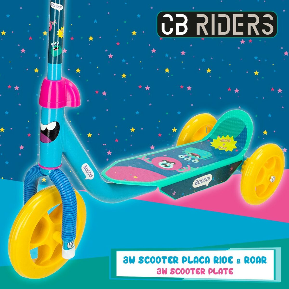 Sparkcykel Colorbaby Monster (4 antal) - 6