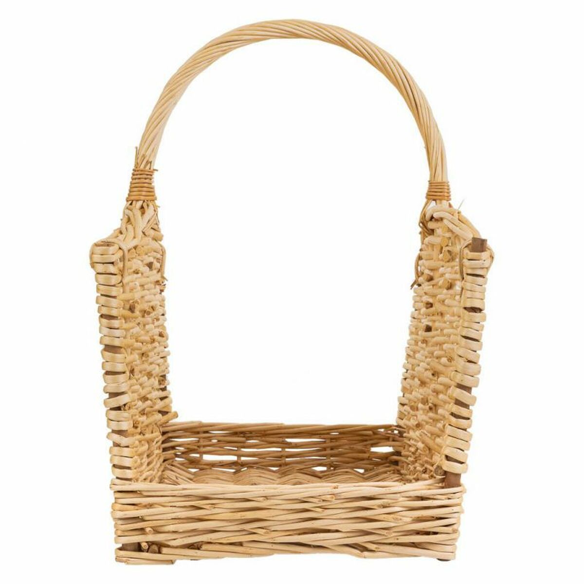 Korg för ved Alexandra House Living vide Pilträ 36 x 52 x 49 cm - 2