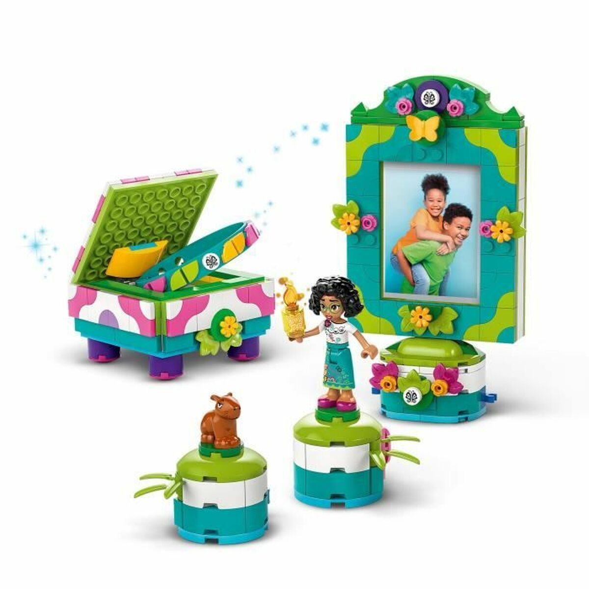 Byggsats Lego Disney Encanto 43239 Mirabel's Photo Frame and Jewelry Box Multicolour - 3