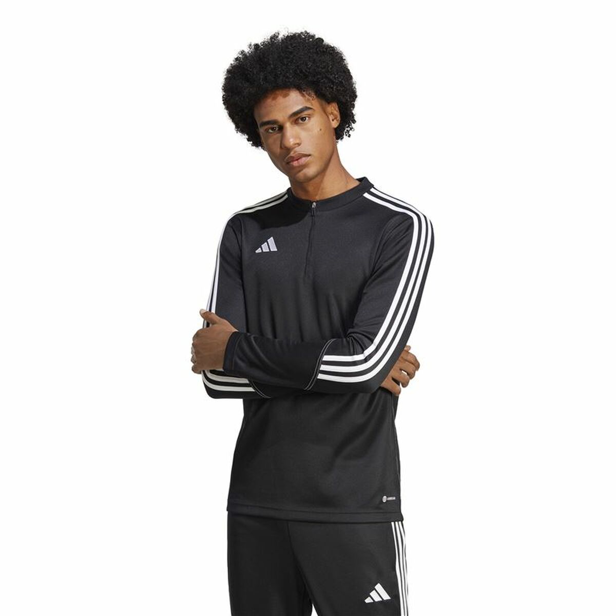 Tröja med huva Herr Adidas Tiro 23 Club Svart - 2
