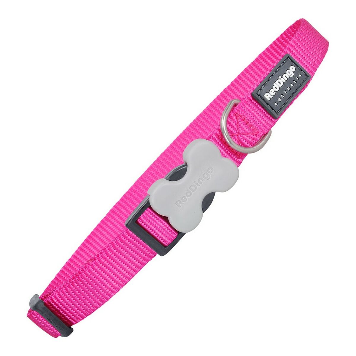 Hundhalsband Red Dingo Slät Fuchsia 31-47 cm - 2