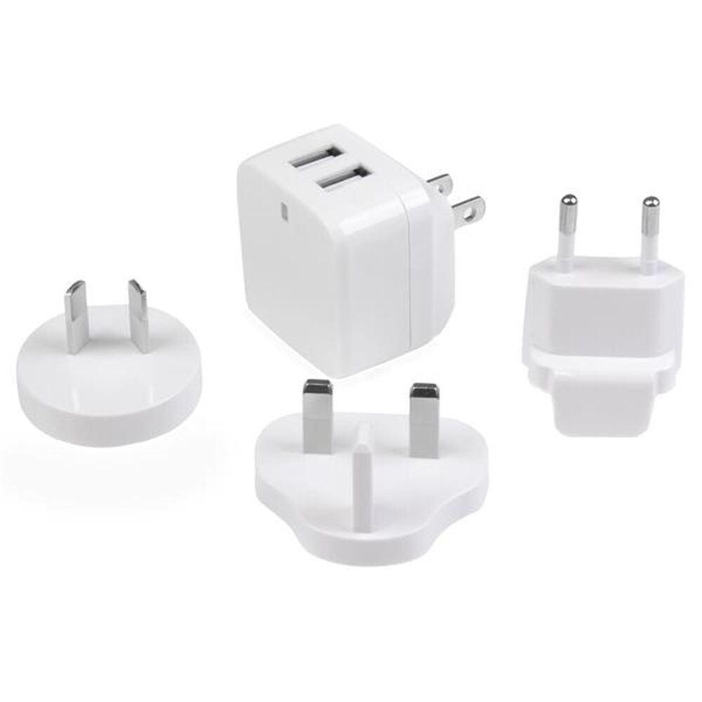 Bärbar laddare Startech USB2PACWH            Svart 65 W - 3