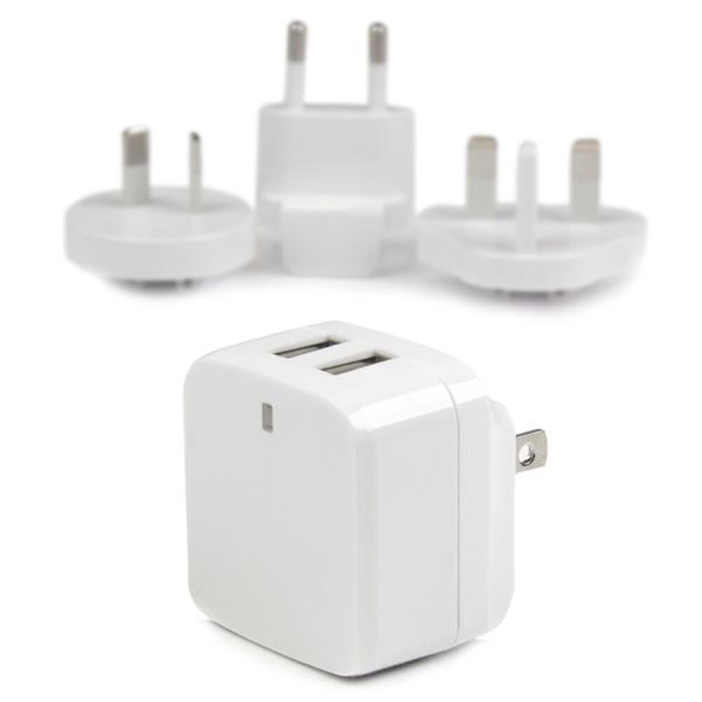 Bärbar laddare Startech USB2PACWH            Svart 65 W - 5