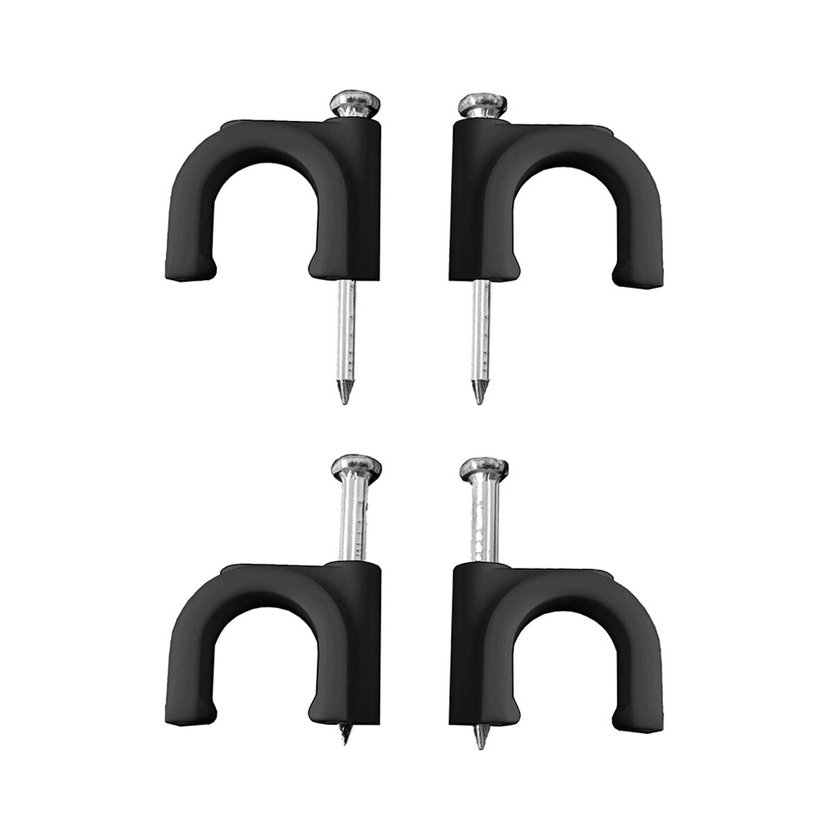 Häftklamrar Lapafil 48029 Nº 9 Kablar Svart 2 x 4 mm 100 antal - 2