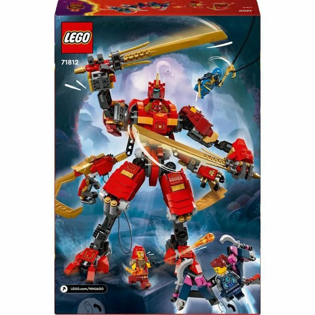 Byggsats Lego NINJAGO 71812 Kai's Ninja Climbing Robot Multicolour - 6