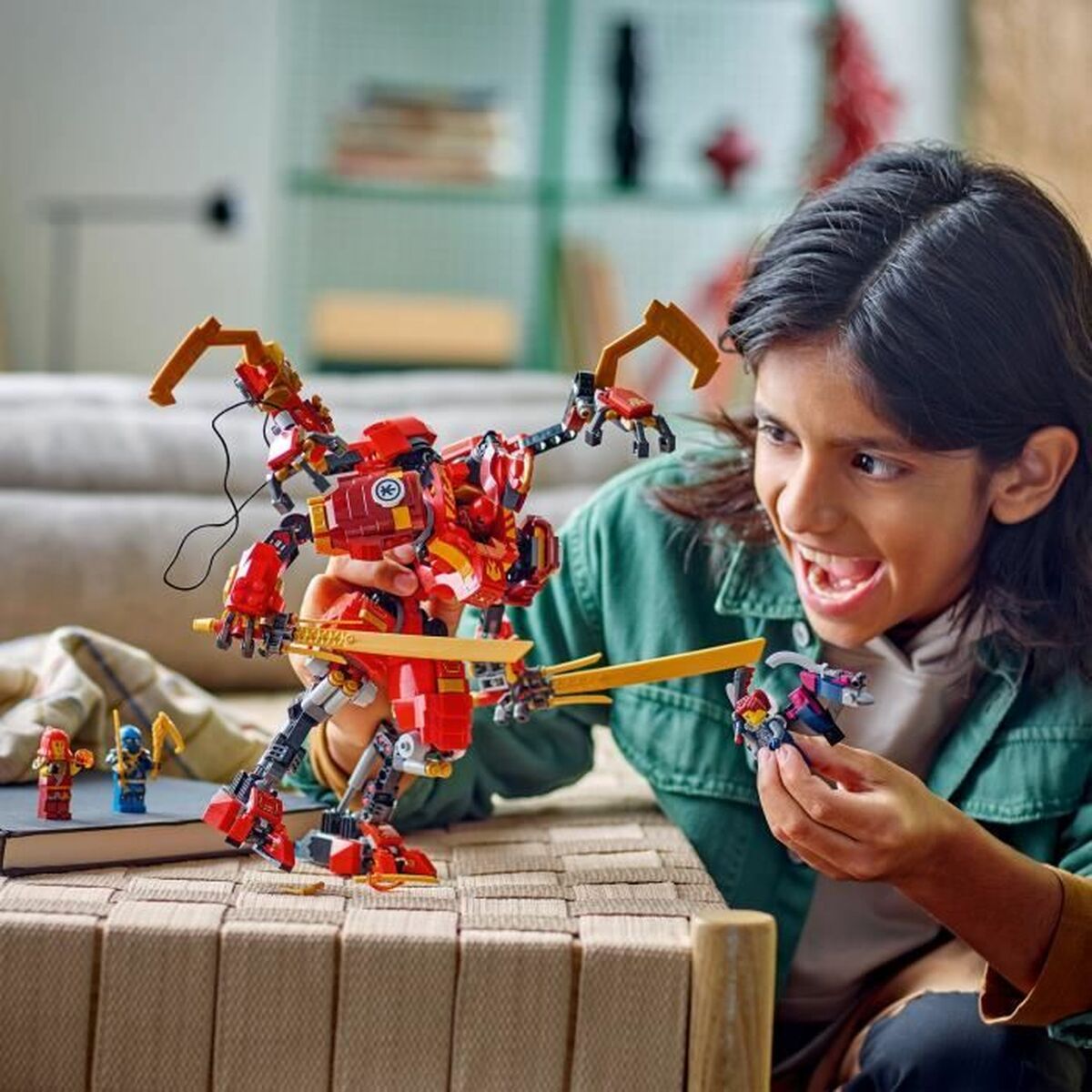 Byggsats Lego NINJAGO 71812 Kai's Ninja Climbing Robot Multicolour - 5
