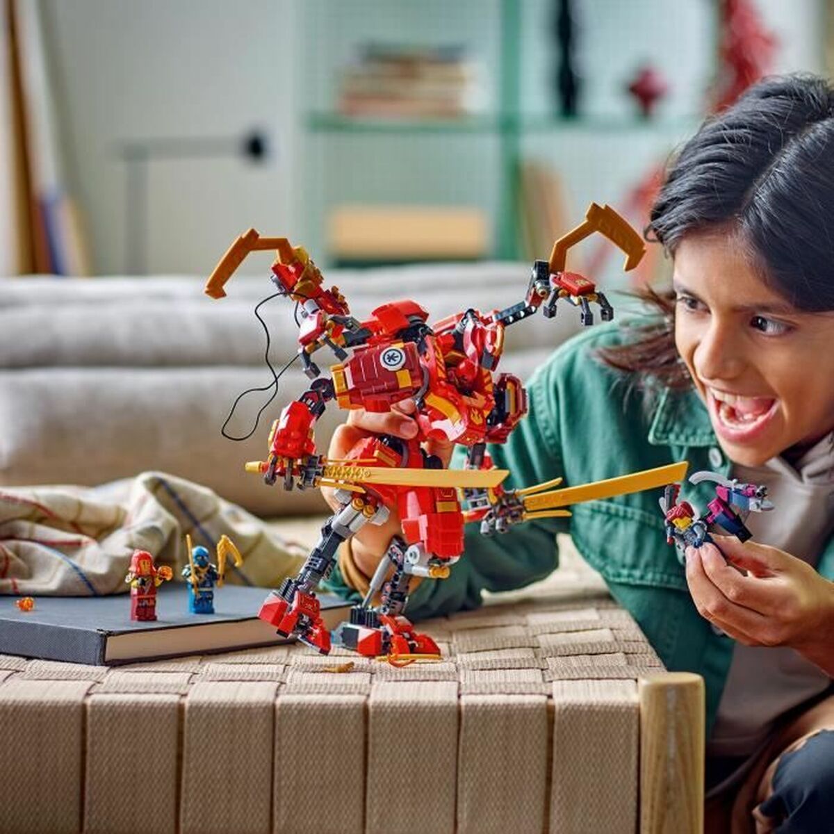 Byggsats Lego NINJAGO 71812 Kai's Ninja Climbing Robot Multicolour - 4