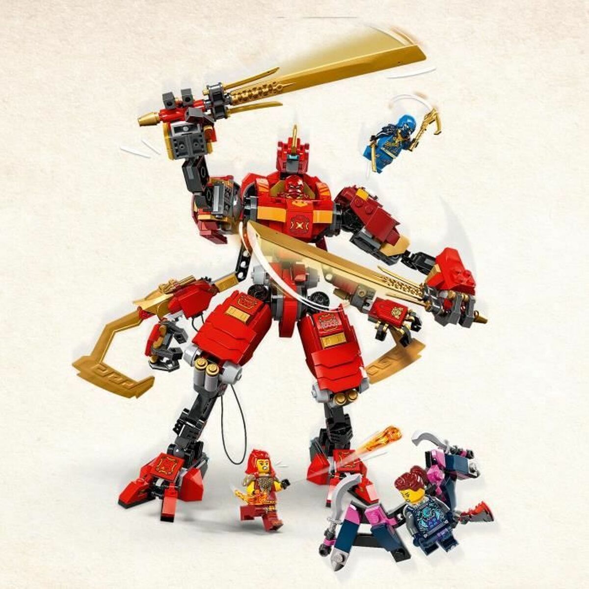 Byggsats Lego NINJAGO 71812 Kai's Ninja Climbing Robot Multicolour - 3