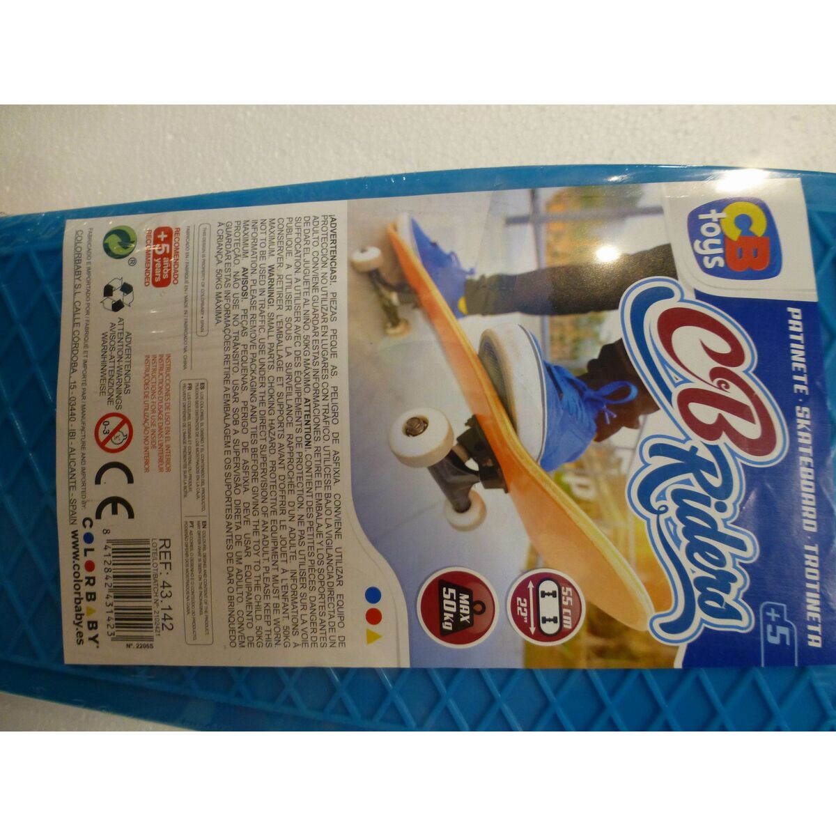 Skateboard Colorbaby Grön (6 antal) - 11