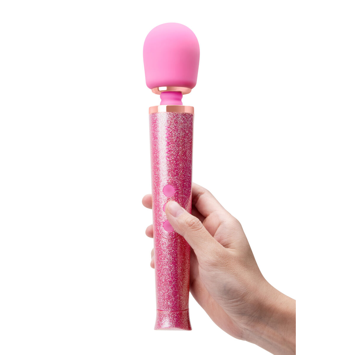 Vibrator Le Wand All That Glimmers Set Rosa - 2