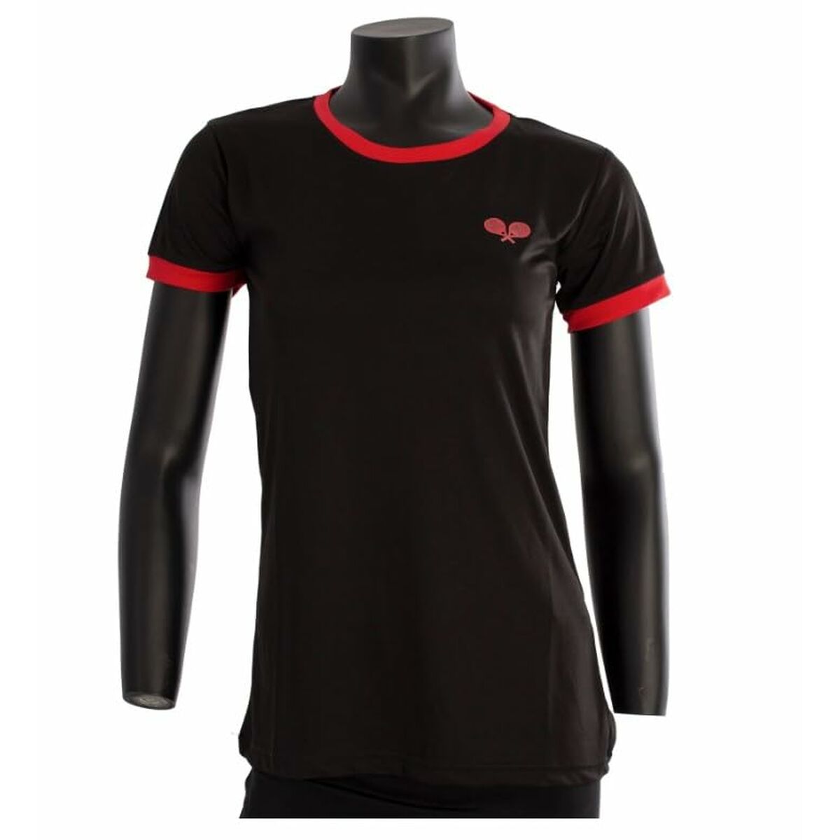 T-shirt med kortärm Dam Nexus CAMIGUIN Svart Röd - 4