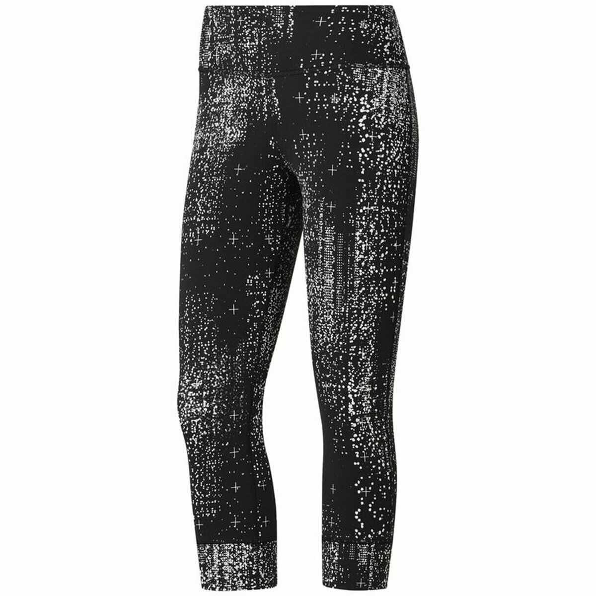 Sport-leggings, Dam Reebok Lux 3/4 Svart - 9