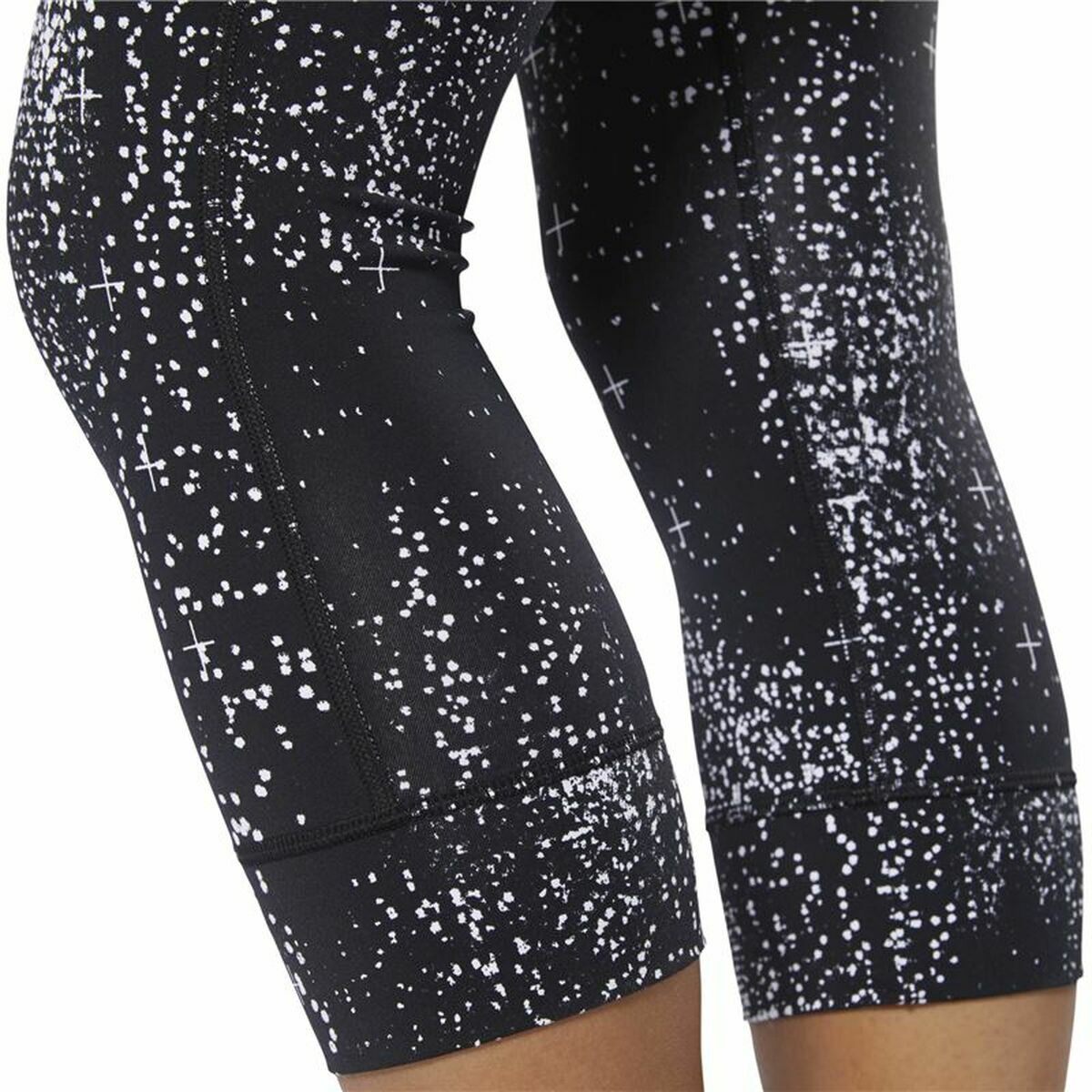 Sport-leggings, Dam Reebok Lux 3/4 Svart - 14