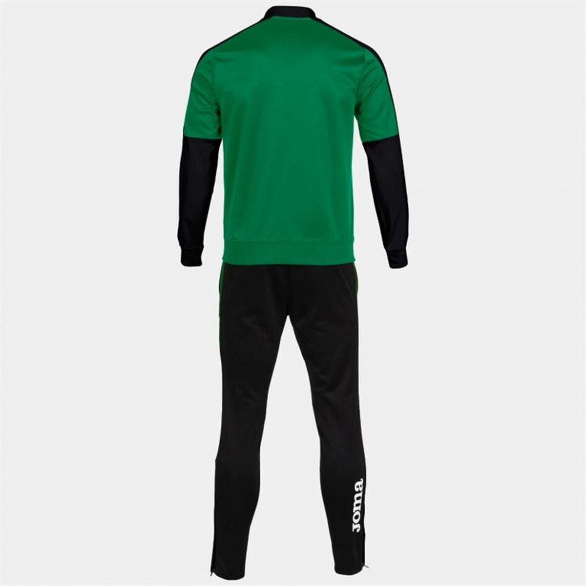 Träningsoverall, Vuxen Joma Sport Eco Championship Svart Grön Barn Män 2 Delar - 3