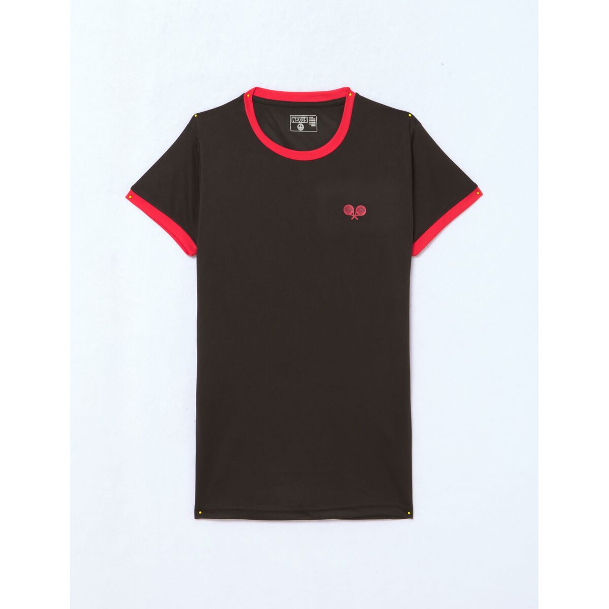 T-shirt med kortärm Dam Nexus CAMIGUIN Svart Röd - 2