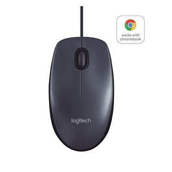 Mus Logitech B100 Svart