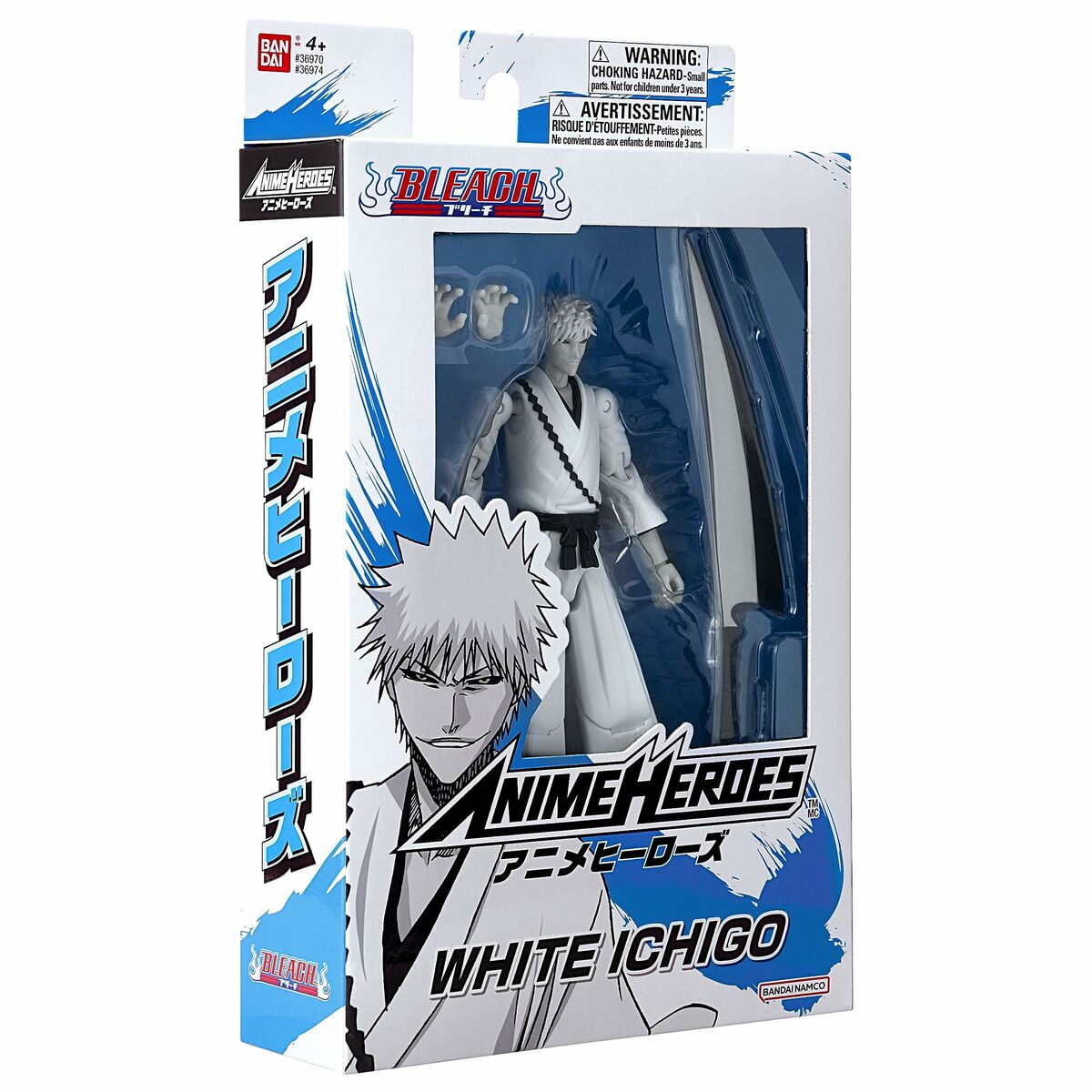 Ledad figur Bandai Anime Heroes: Bleach - White Kurosaki Ichigo 17 cm - 2