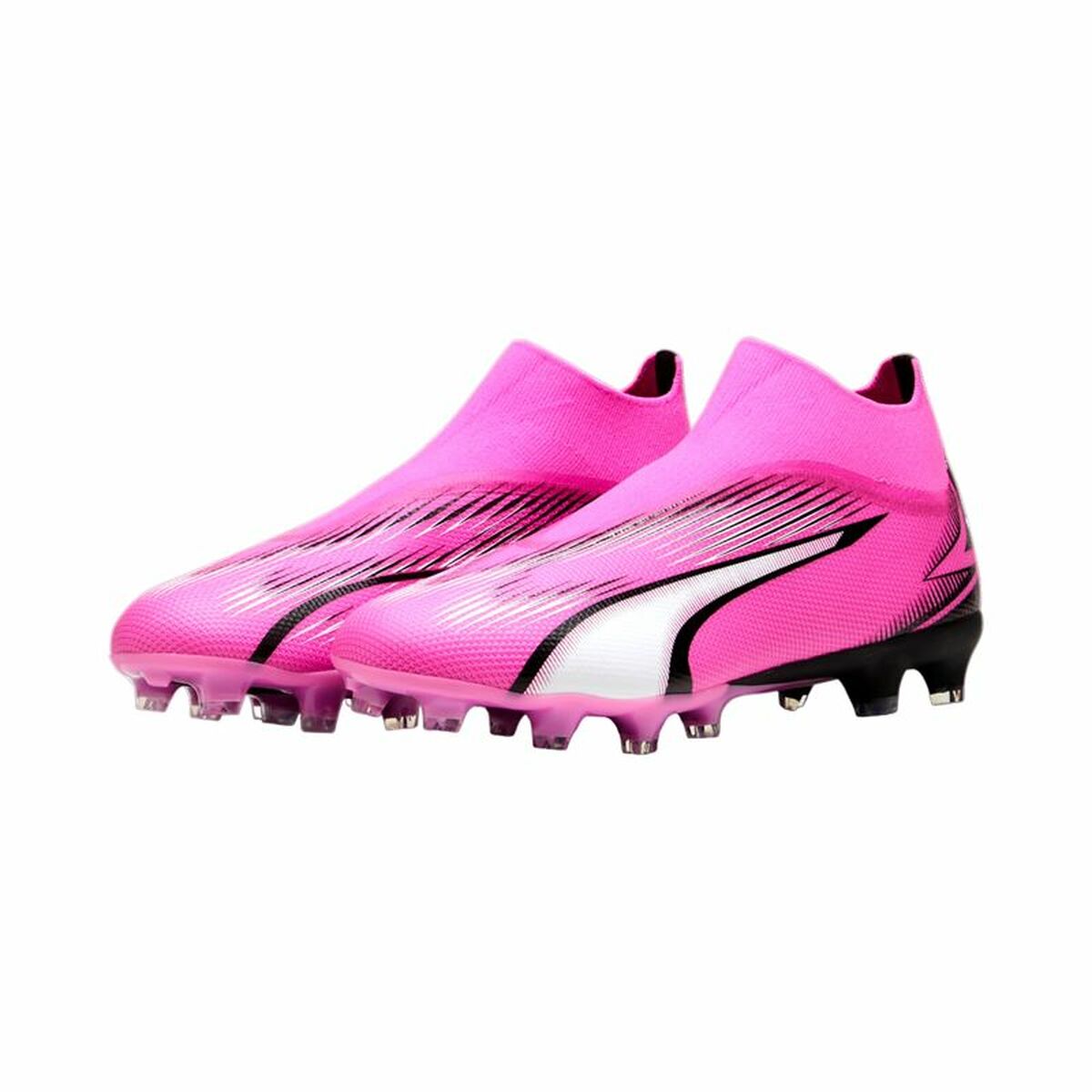 Fotbollsskor för vuxna Puma Ultra Match+ L FG/A Rosa - 4