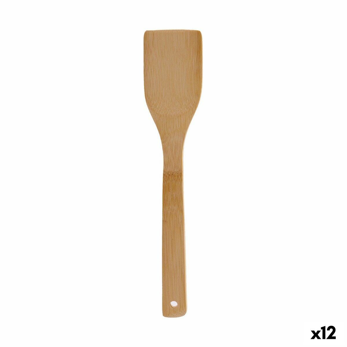 Spatel 30 x 6,3 x 0,6 cm Trä Bambu (12 antal)