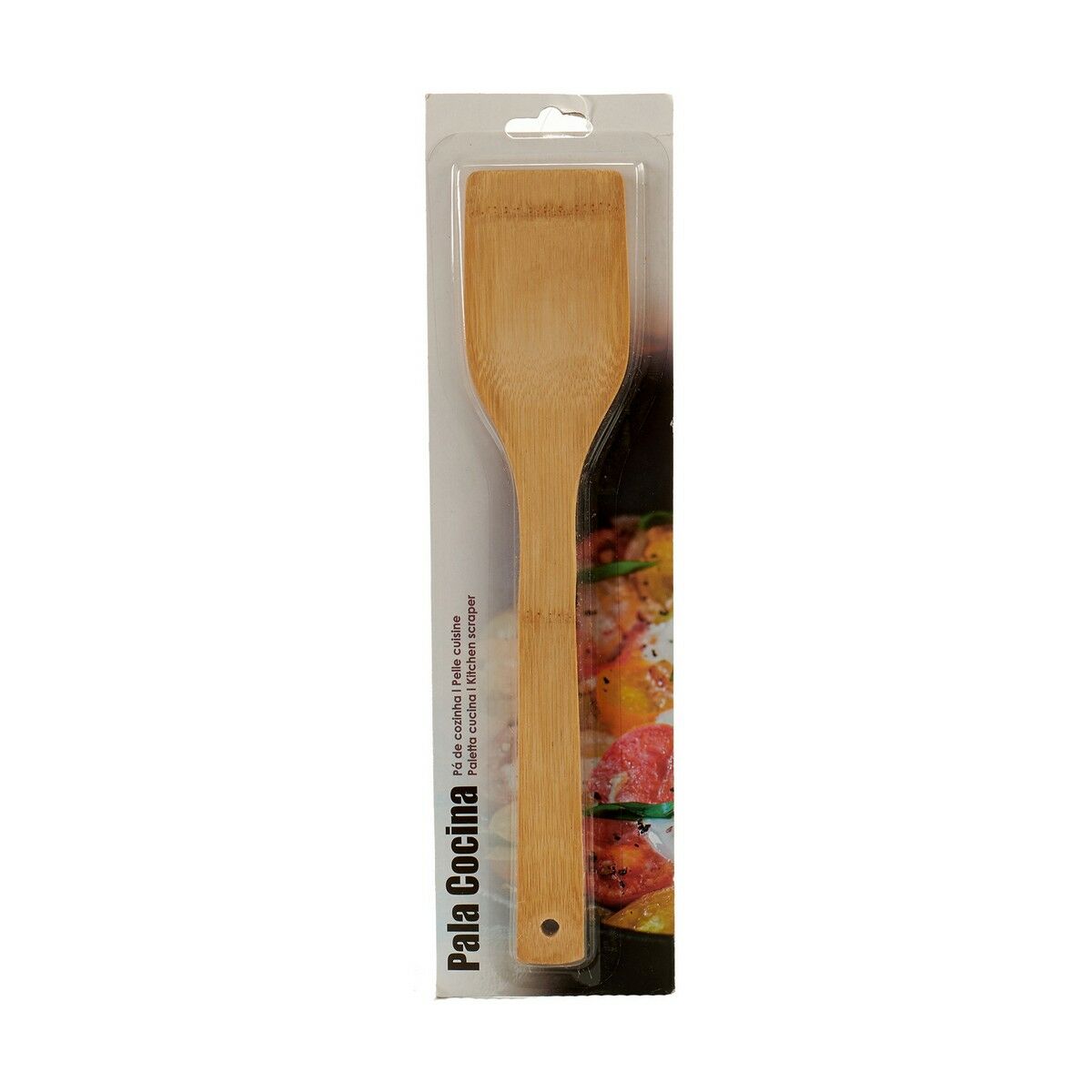 Spatel 30 x 6,3 x 0,6 cm Trä Bambu (12 antal) - 4