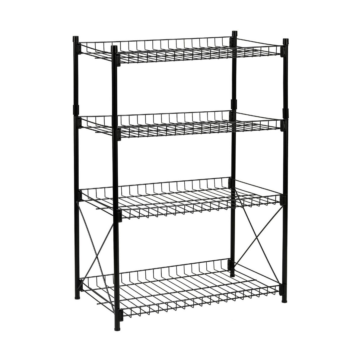 Bokhylla Confortime Metall 52 x 34 x 86 cm (2 antal) - 6