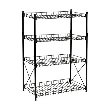 Bokhylla Confortime Metall 52 x 34 x 86 cm (2 antal)