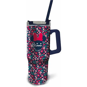 Termosmugg med lock Minnie Mouse Gardening 940 ml